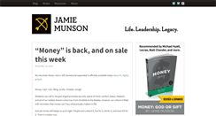 Desktop Screenshot of jamiemunson.com